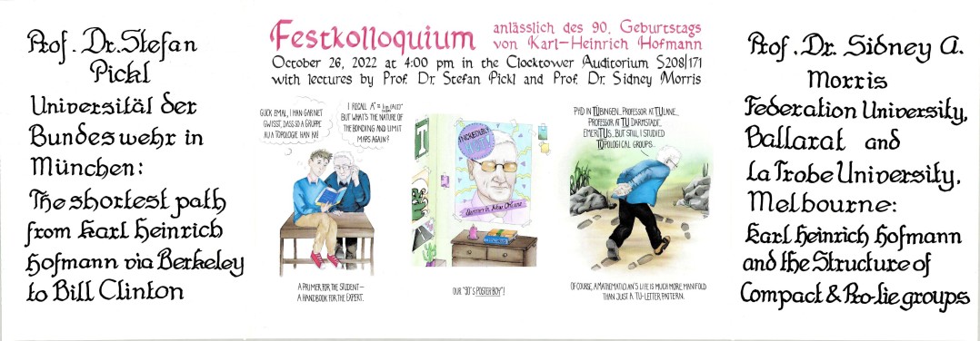 Poster erstellt von Sonja und Moritz Egert.